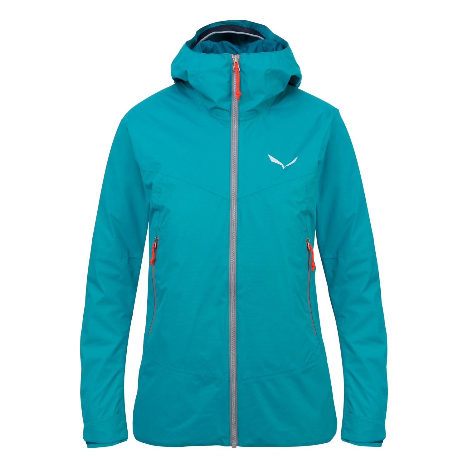 Chaqueta Hardshell Mujer Chile - Salewa Puez Clastic 2 Powertex 2 Layers - Azules - RHOP-18397